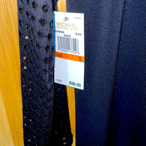 NWT! MICHAEL Michael Kors Black Cocktail Dress - Picture 3 of 5